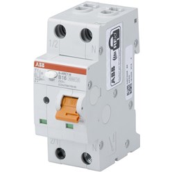 Vlamboogdetector met geïntegreerde installatieautomaat 1P+N, B Char, 1